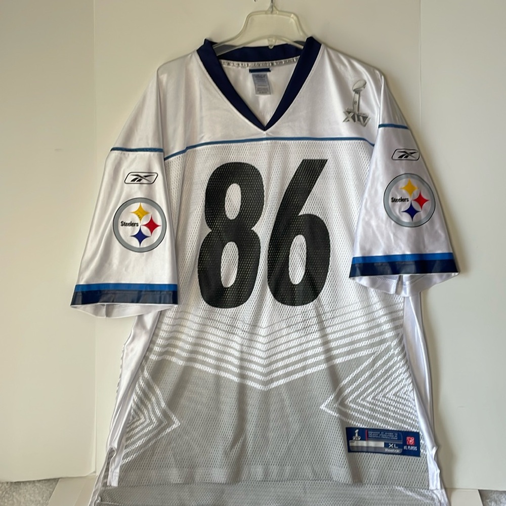 Reebok On Field Men's Size  XL NFL Football Jersey #86 Ward Superbowl  XLV